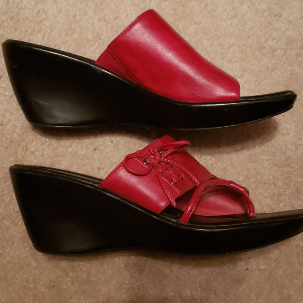 Red Heeled Sandals